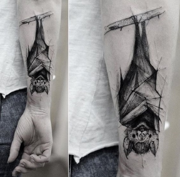 Pin by João Vitor on pi | Creepy tattoos, Dark art tattoo, Bats tattoo  design on Inspirationde