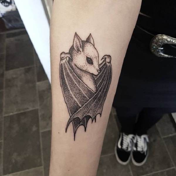 220 Bat Tattoos to rejuvenate feelings of Optimism