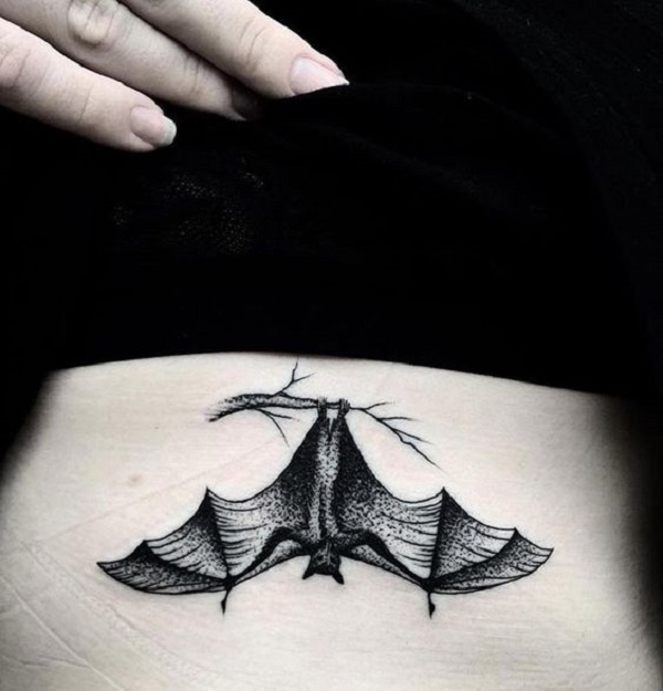 100 Trendy Bat Tattoos Designs  Meanings  Tattoo Me Now