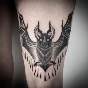 50 Bat Tattoo Designs - nenuno creative