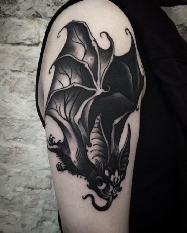 100 Trendy Bat Tattoos Designs  Meanings  Tattoo Me Now