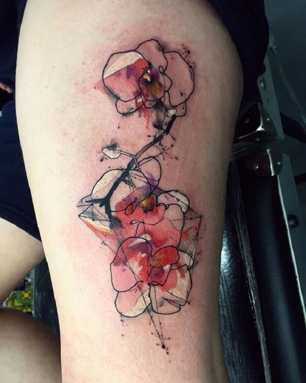 33 Gorgeous Orchid Tattoo Ideas to Inspire You in 2023