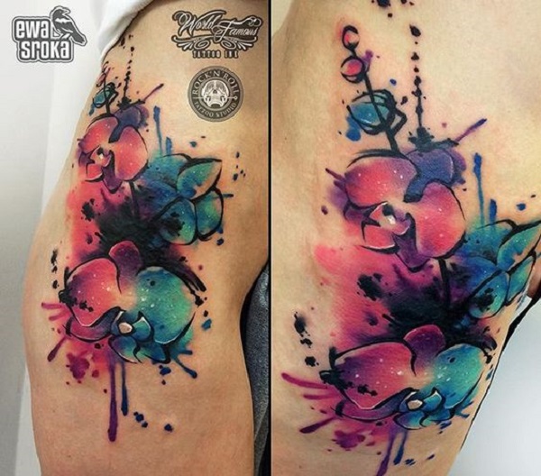 50 Orchid Tattoo Ideas Nenuno Creative