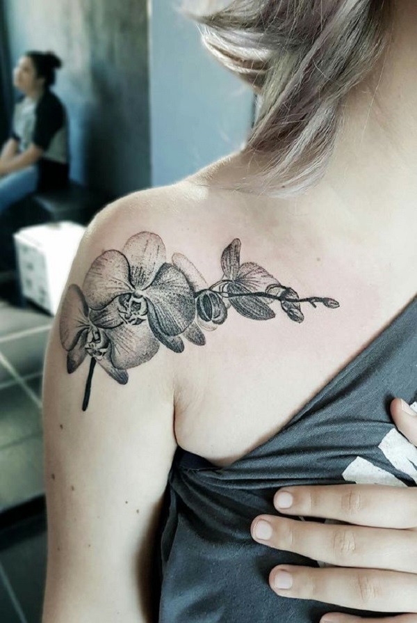 50+ Orchid Tattoo Ideas nenuno creative