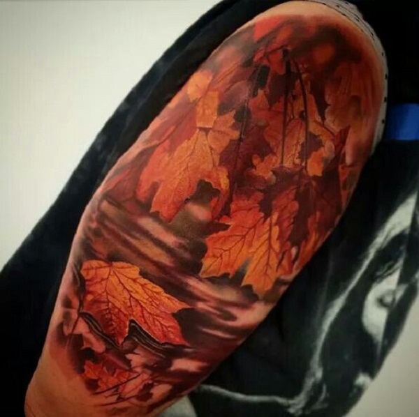 50 Fantastic Fall Tattoos for Men [2024 Inspiration Guide]