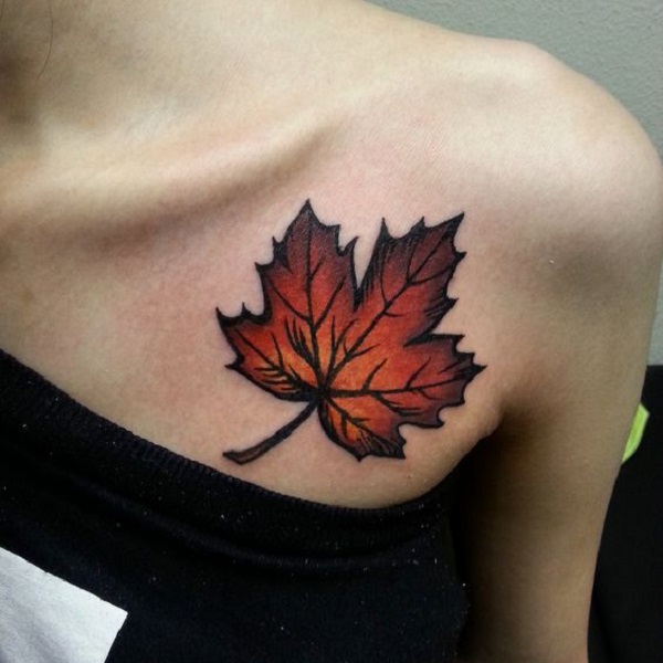 30 Minimalist Leaf Tattoos Ideas for Women that Celebrate the Fall | Tattoos  for women, Tattoos, Leaf tattoos