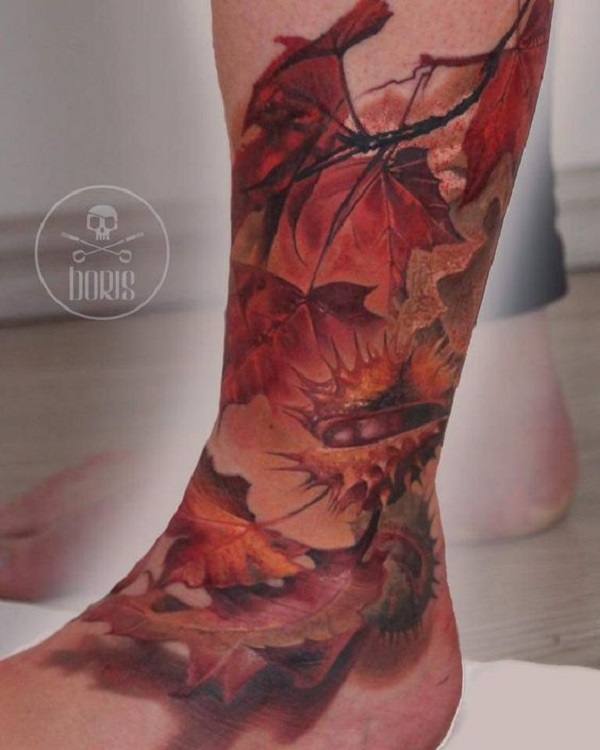 Flower Sleeve Tattoo | InkStyleMag