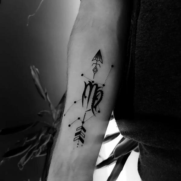 virgo tattoos for girls