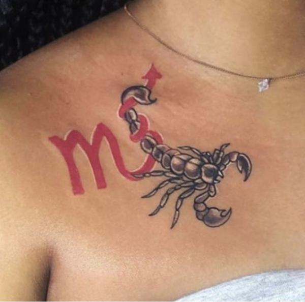 scorpio scorpion tattoo