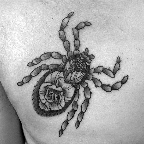 Traditional American Spider on Arm Tattoo – Joe Haasch Tattoo