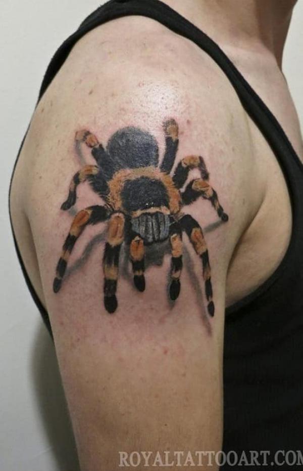 My New Spider Tattoo | RobertLovesPi.net